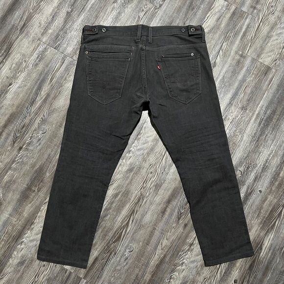 levi’s 511 slim jeans black 36x30 (38x25) hemmed made in mexico - Picture 2 of 12